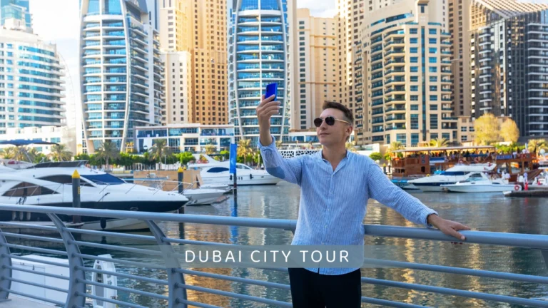 Dubai city tour at Dubai Marina